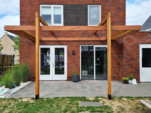 Pergola-buitenklus